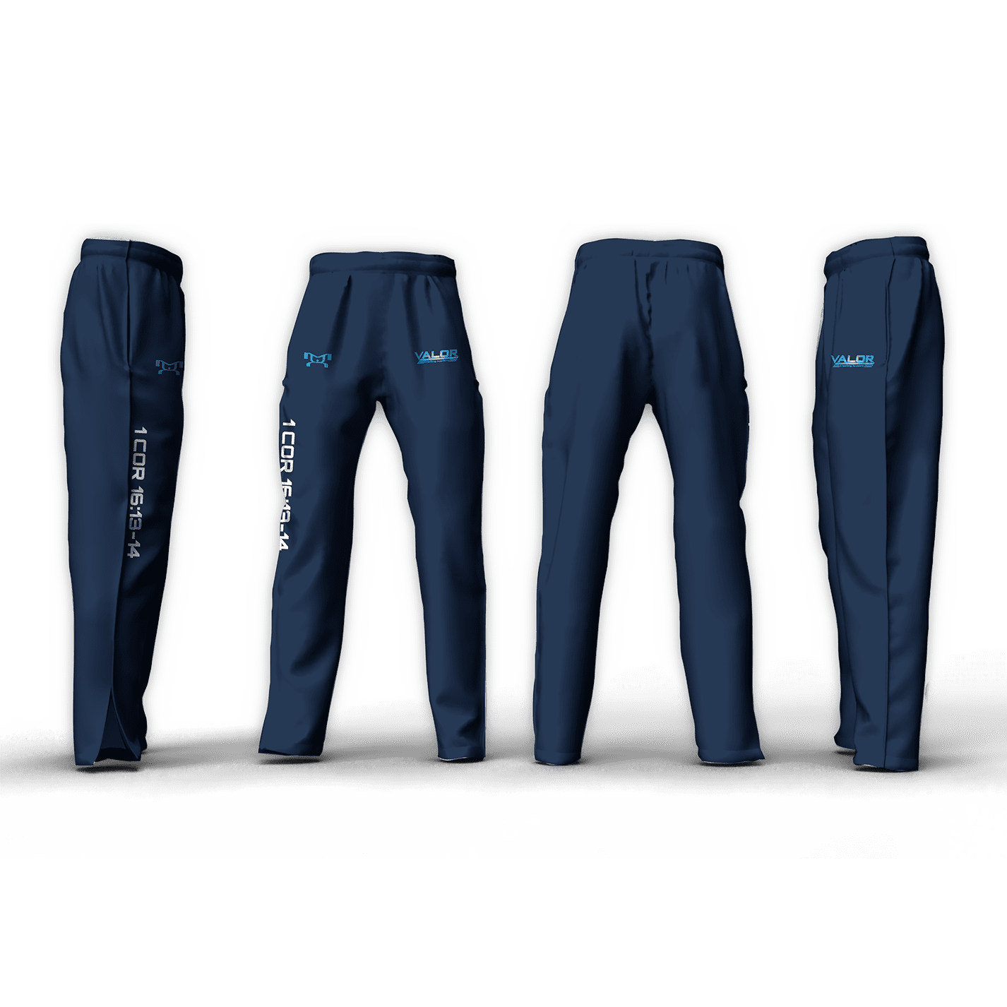 VALOR WRESTLING ACADEMY Athletic Pant (Tapered/Zipper)