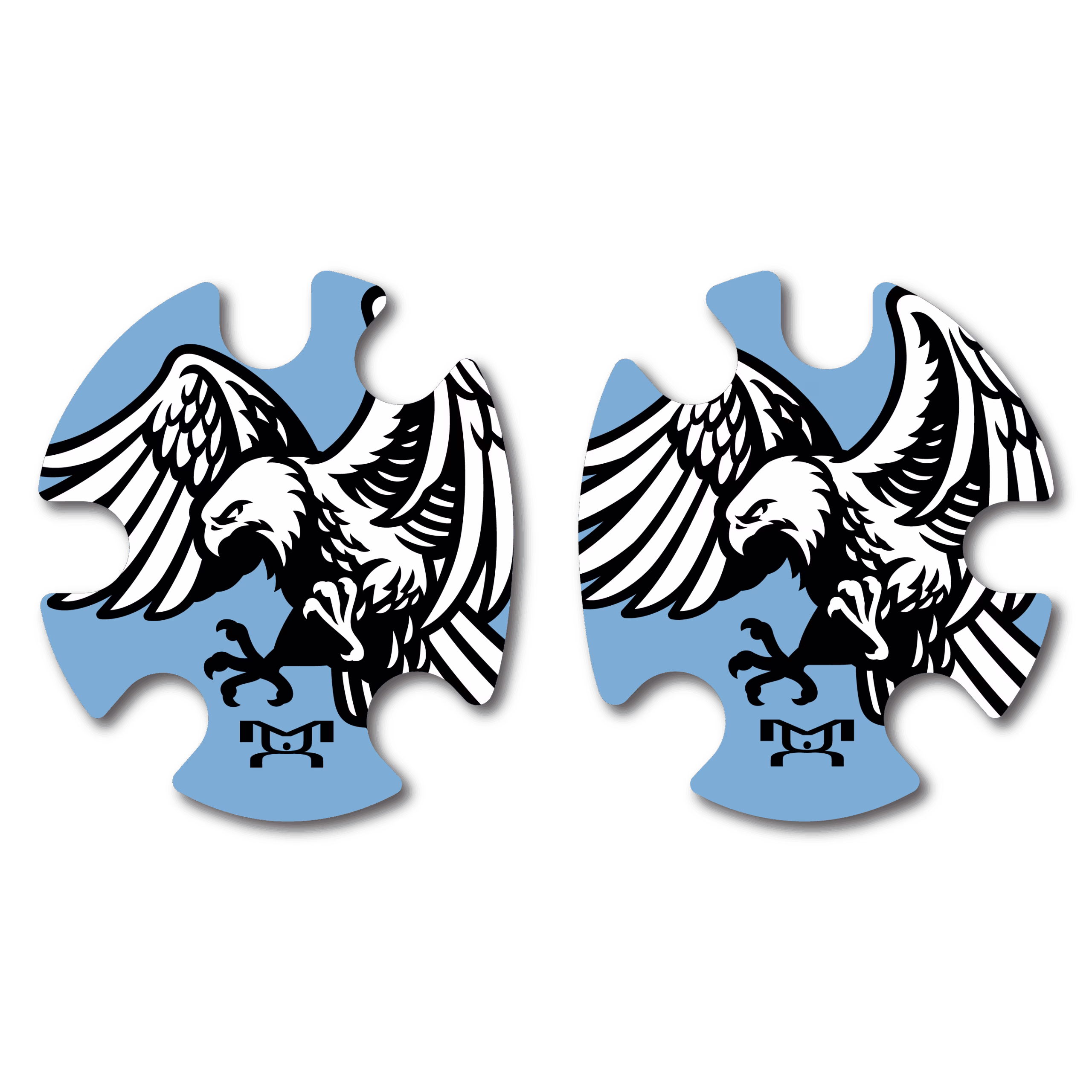 Blue Hill Area Wrestling Head Gear Decal
