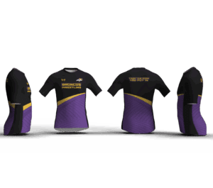 Bronco Wrestling Club Men's Compression Short Sleeve Shirt