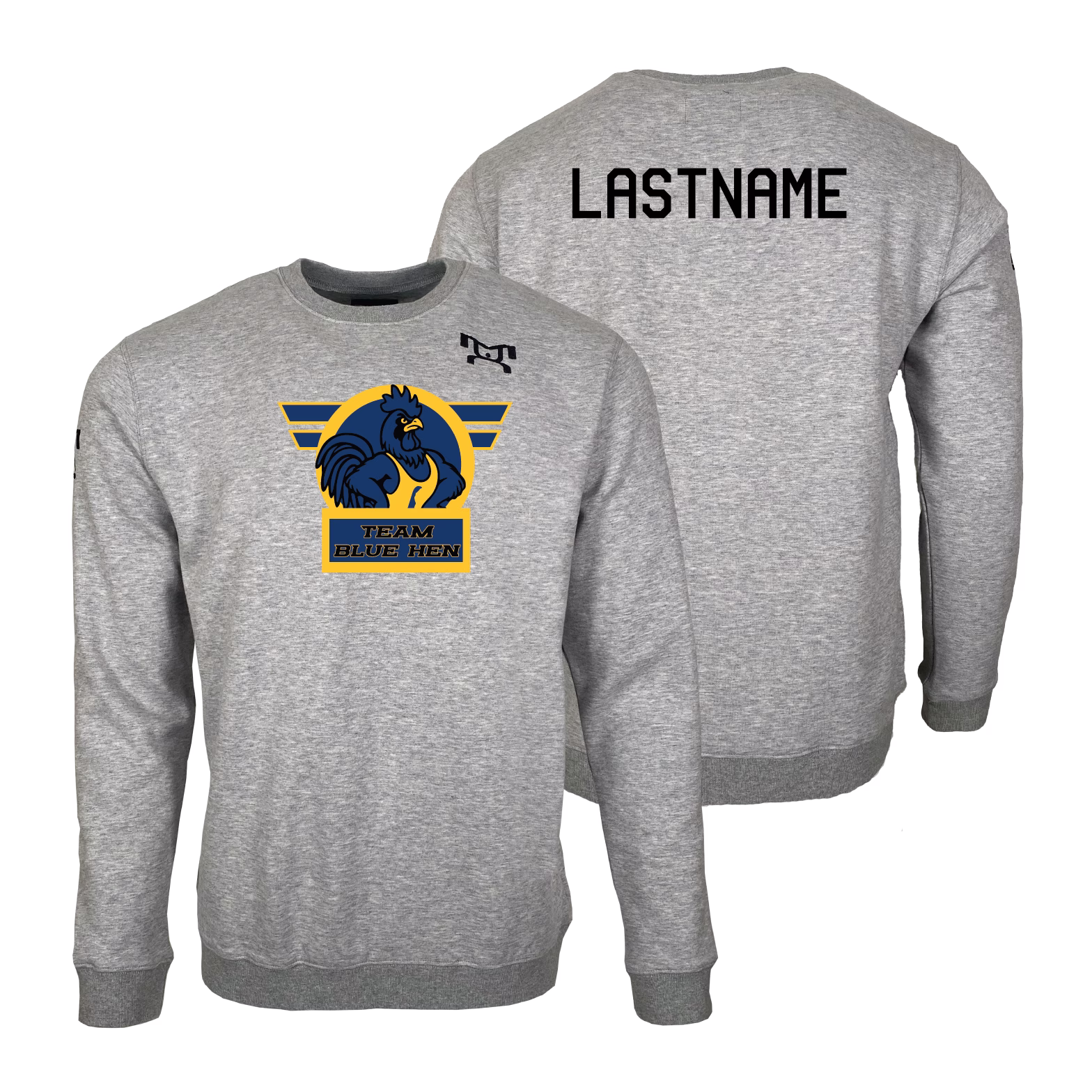 Team Blue Hen MyHOUSE Heat Press Challenger Crewneck