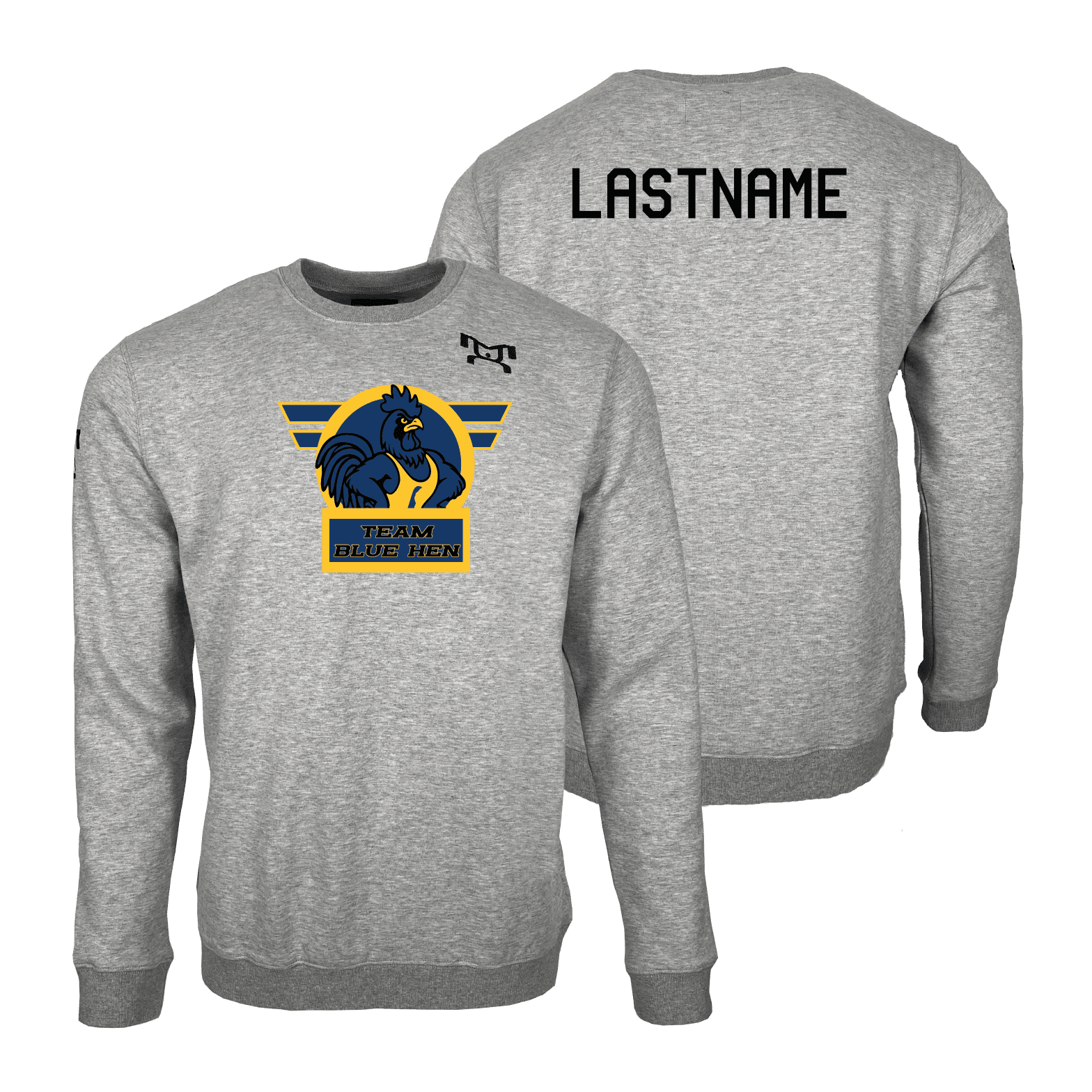 Team Blue Hen MyHOUSE Heat Press Challenger Crewneck
