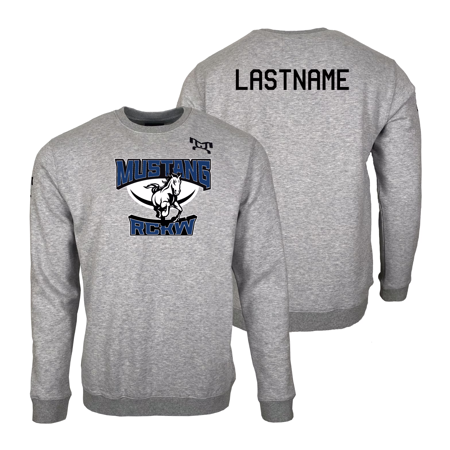 Rock Creek Wrestling MyHOUSE Heat Press Challenger Crewneck