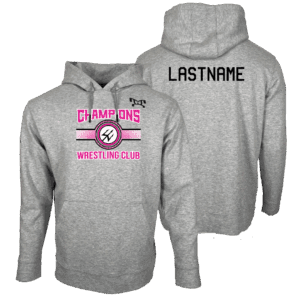 2025 Girls Champion Wrestling Club MyHOUSE Heat Press Challenger Hoodie