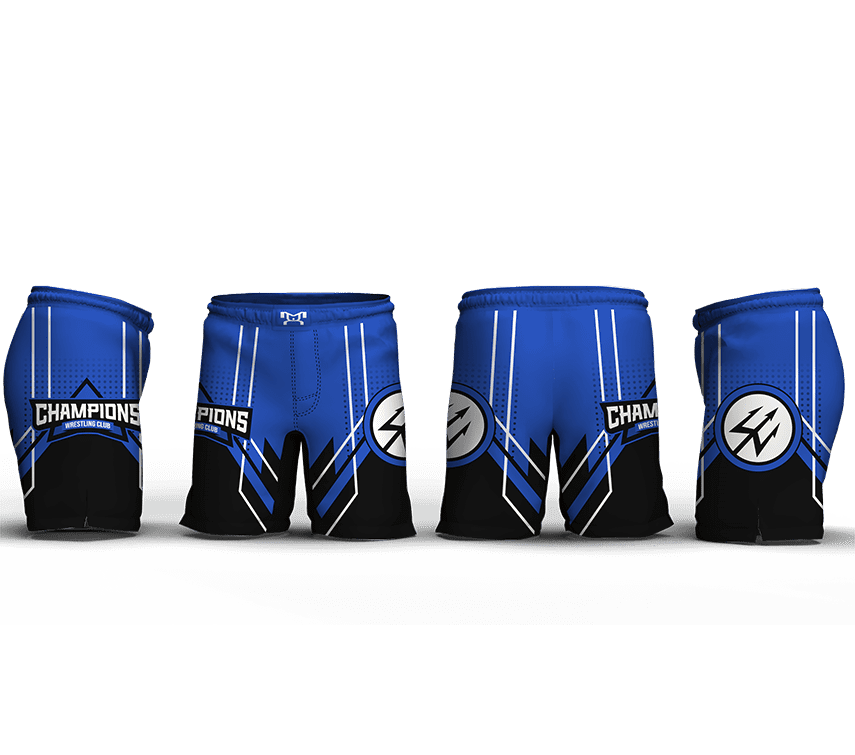 2025 Champions Wrestling Club Men's 9" Fight Short