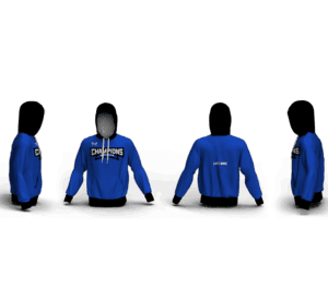 2025 Champions Wrestling Club Custom Unisex Sublimated Hoodie