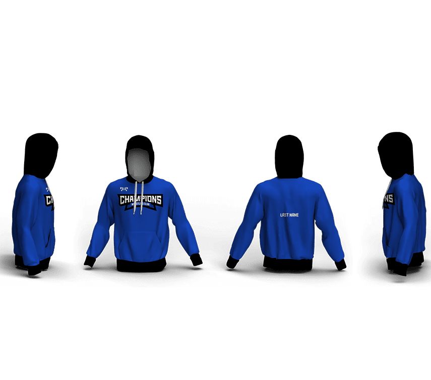 2025 Champions Wrestling Club Custom Unisex Sublimated Hoodie