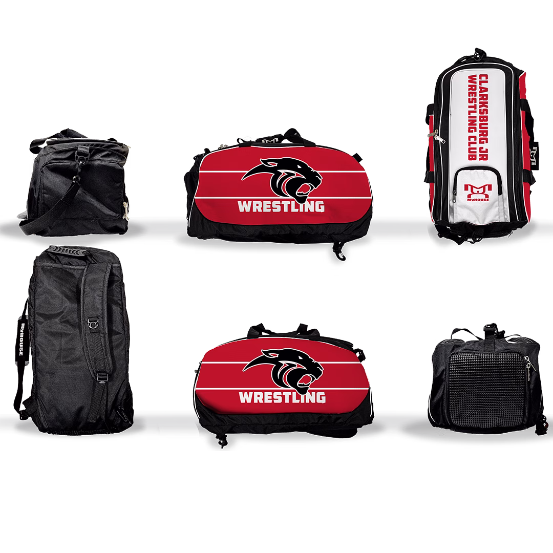 Clarksburg JR Wrestling Club Conversion Duffel Bag/Backpack