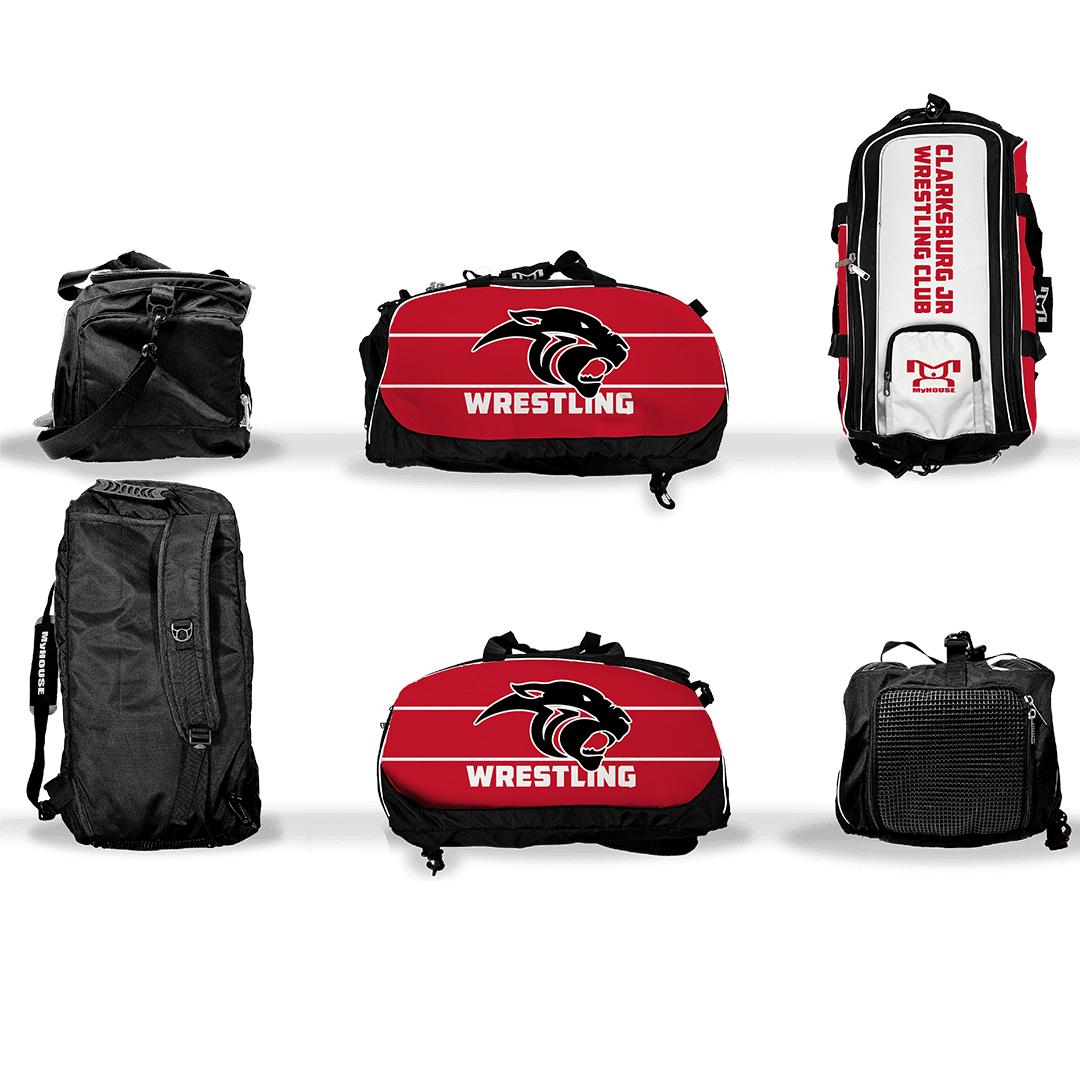 Clarksburg JR Wrestling Club Conversion Duffel Bag/Backpack