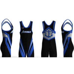 Danville Admirals Wrestling Black Men's Singlet