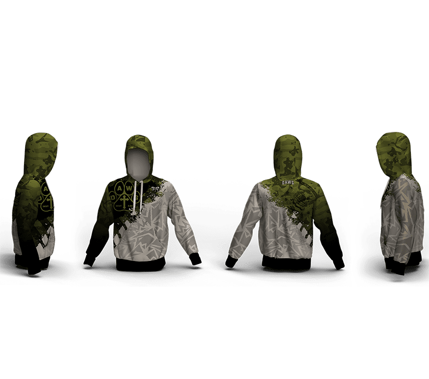 Dawg pound Wrestling Club Elite Sublimated Hoodie