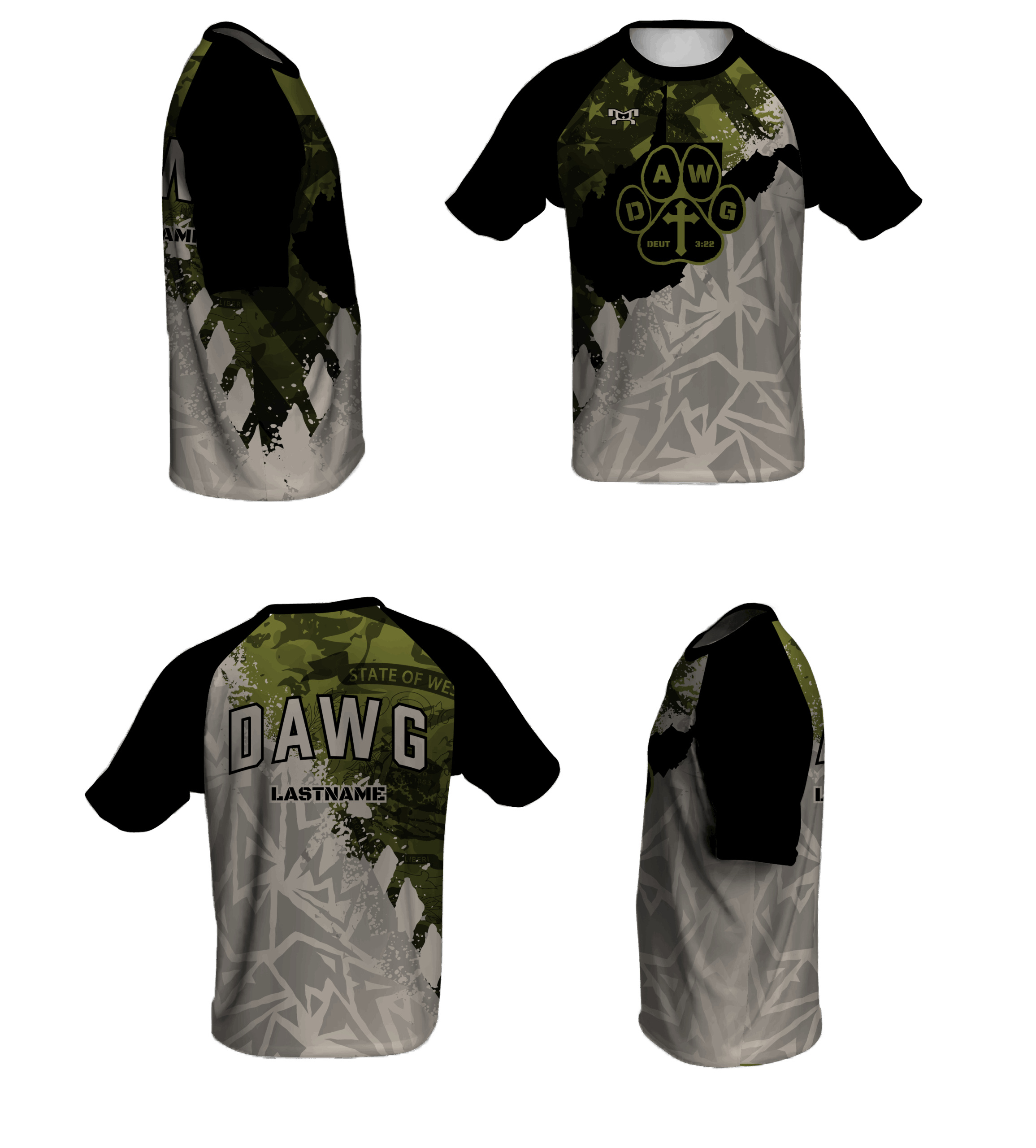 Dawg pound Wrestling Club Loose Short Sleeve Dri-Fit