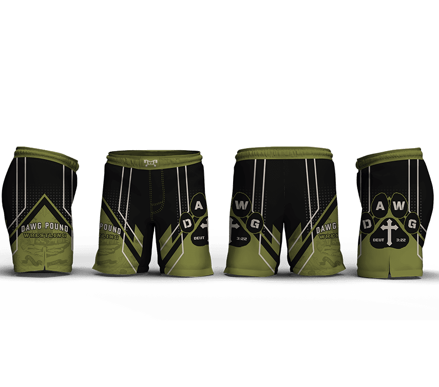 Dawg pound Wrestling Club Men's 9" Fight Short