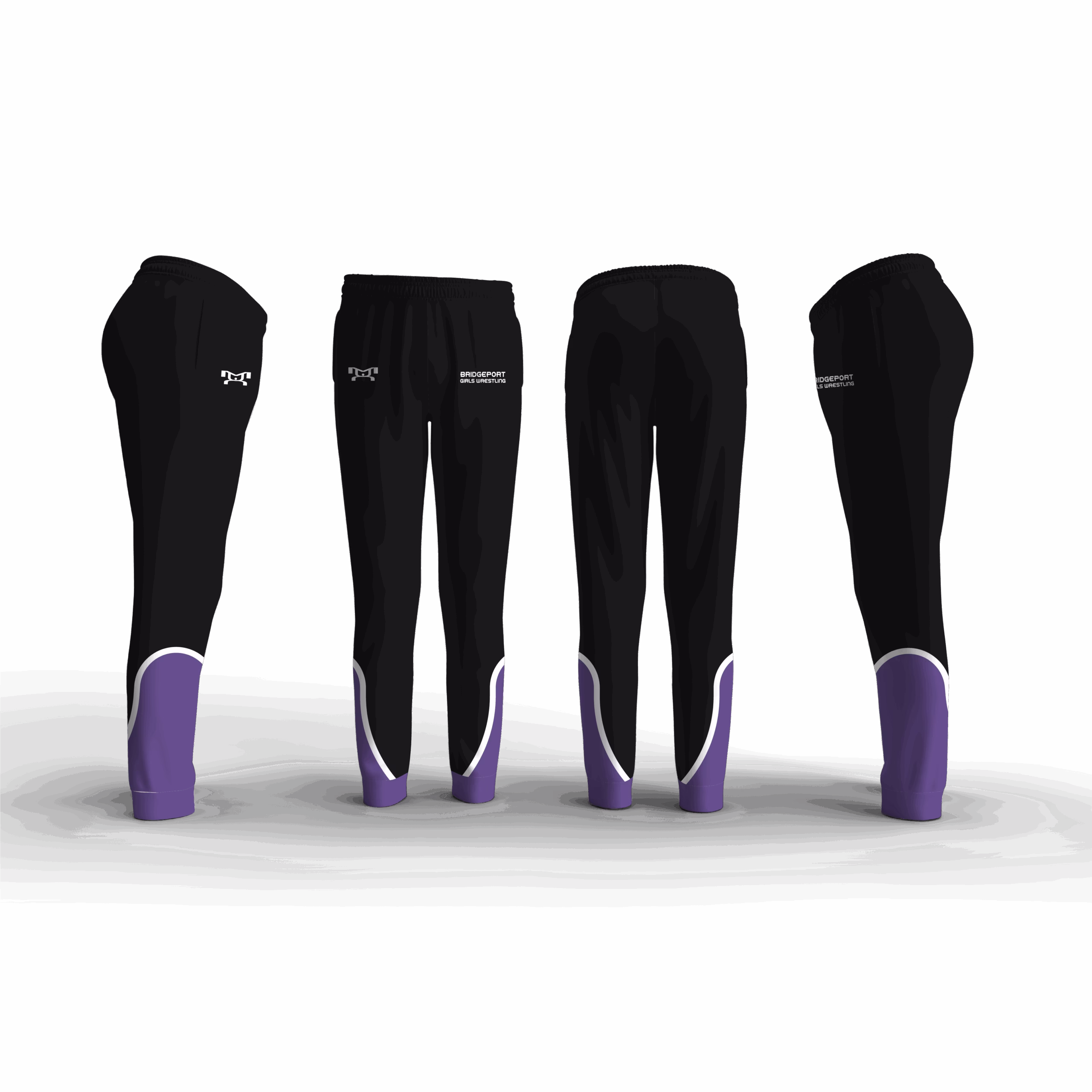 Bridgeport Girls Wrestling Elite Sublimated Joggers