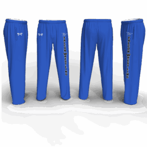 Lower Dauphin Solid Blue Poly Fleece Pajama Pants