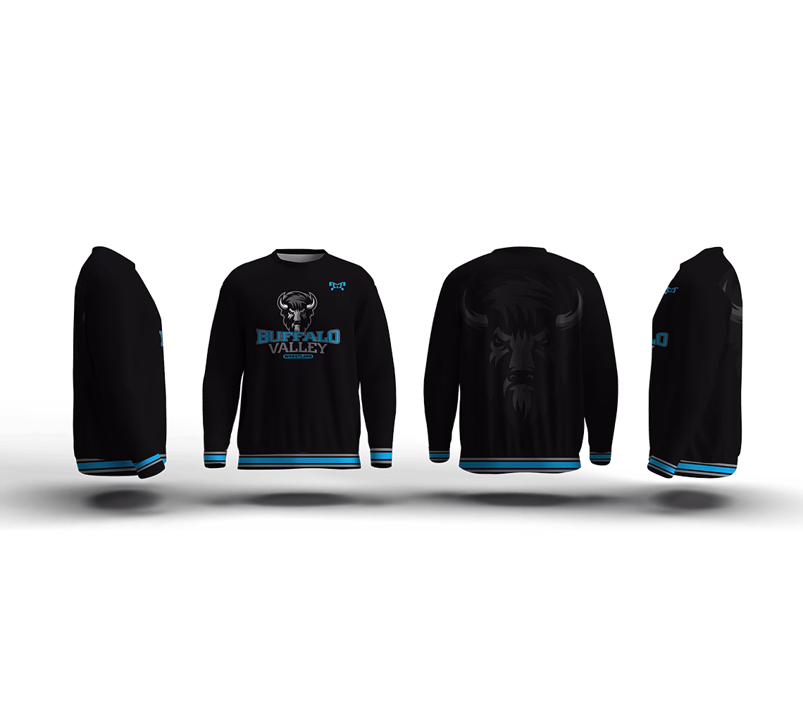 Buffalo Valley Wrestling Club Elite Sublimated Crewneck