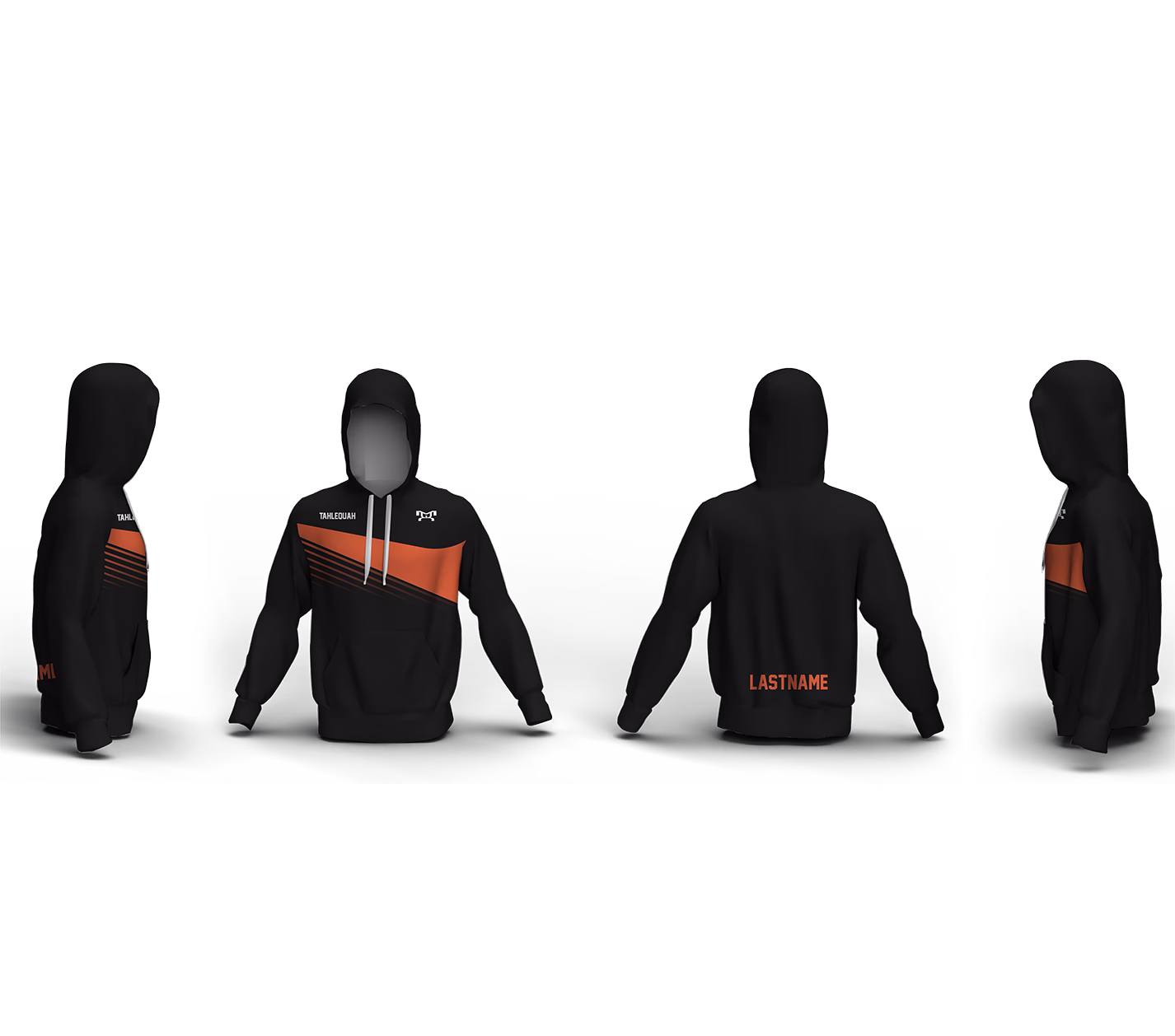 Tahlequah Wrestling Club Elite Sublimated Hoodie