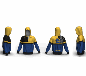 Team Blue Hen Elite Sublimated Hoodie