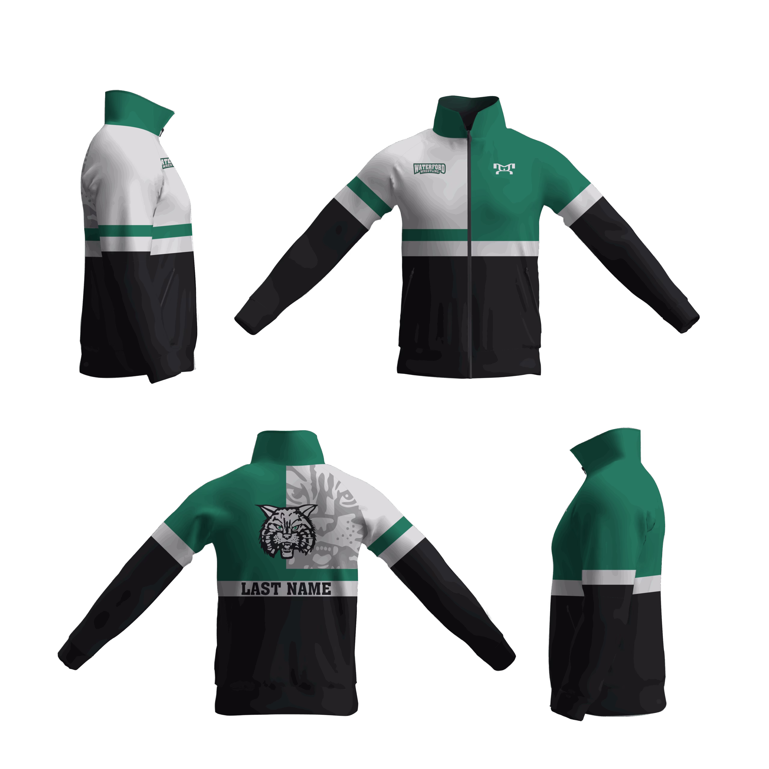Waterford High School Custom Full Zip