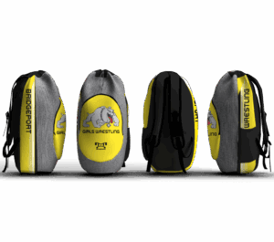 Bridgeport Girls Wrestling Sublimated Custom Gear Bag