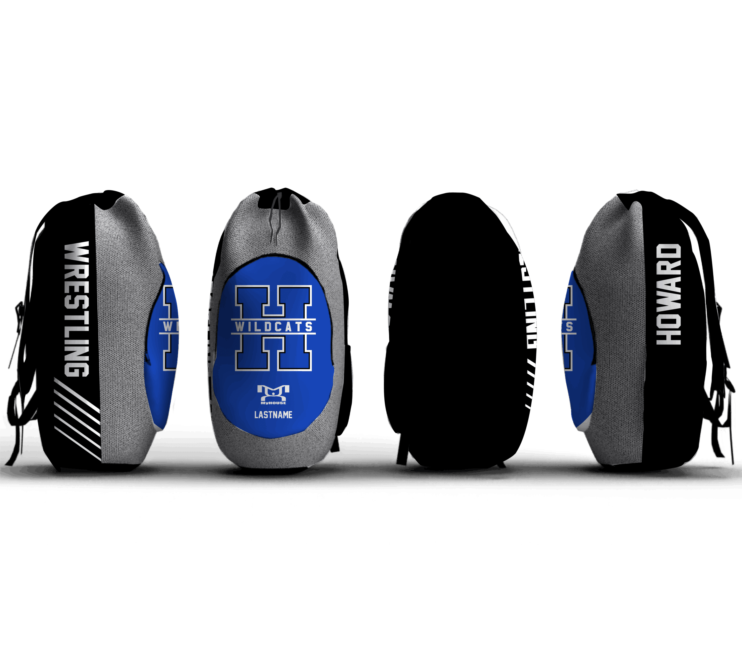 Howard School of Technology Sublimated Custom Gear Bag