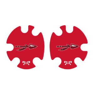 Fox Jr Warriors Wrestling Red Head Gear Decal