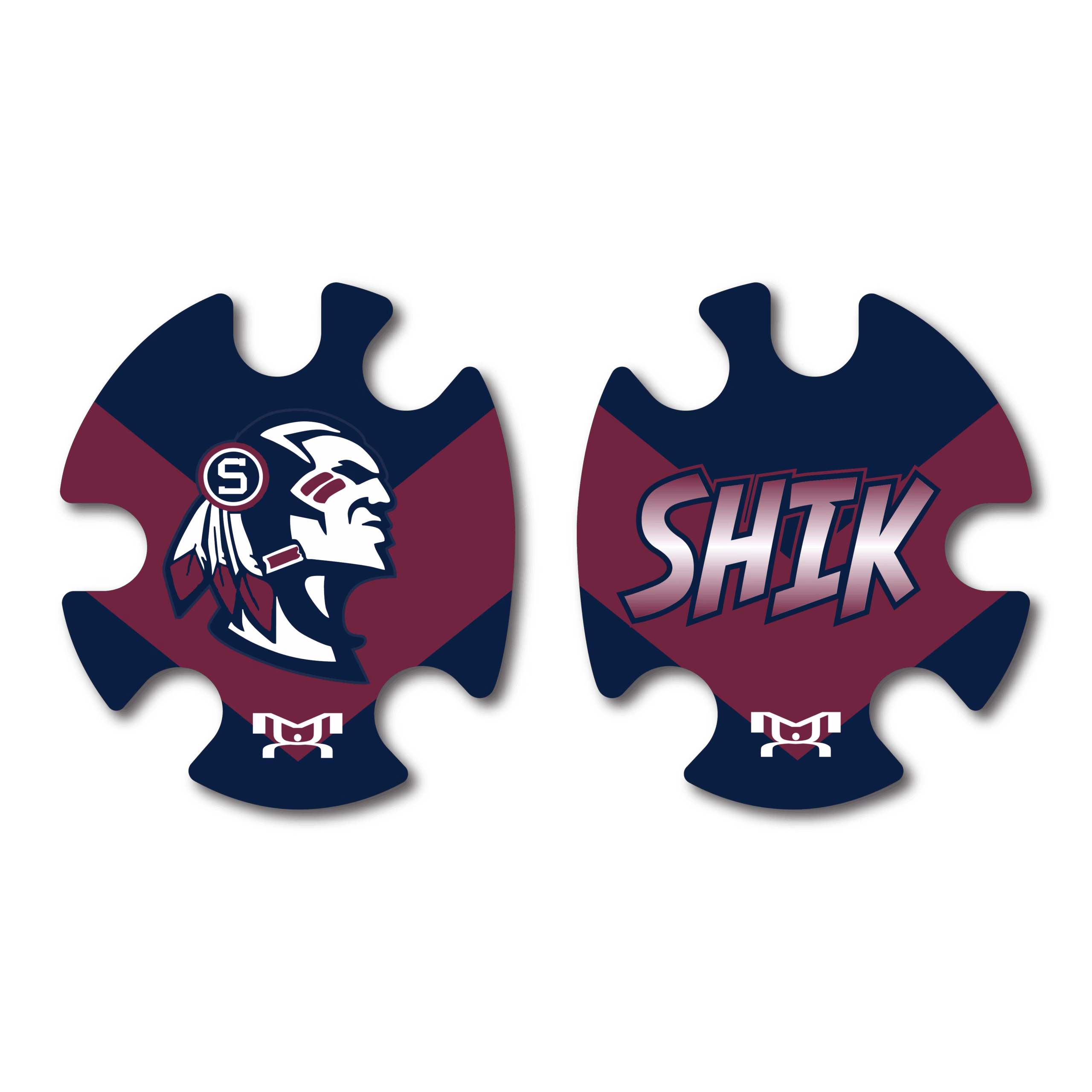 Shikellamy Wrestling Head Gear Decal