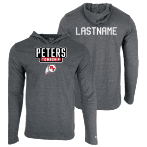 Peters Township Custom Heat Press Long Sleeve Hoodie T-Shirt