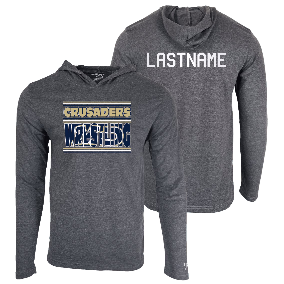Bishop McDevitt High School Custom Heat Press Long Sleeve Hoodie T-Shirt