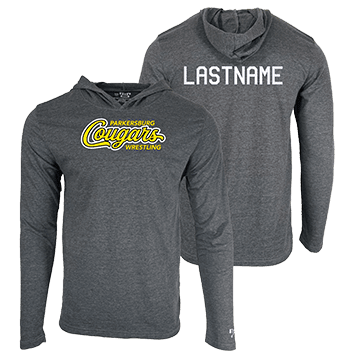 Parkersburg Youth Wrestling Custom Heat Press Long Sleeve Hoodie T-Shirt