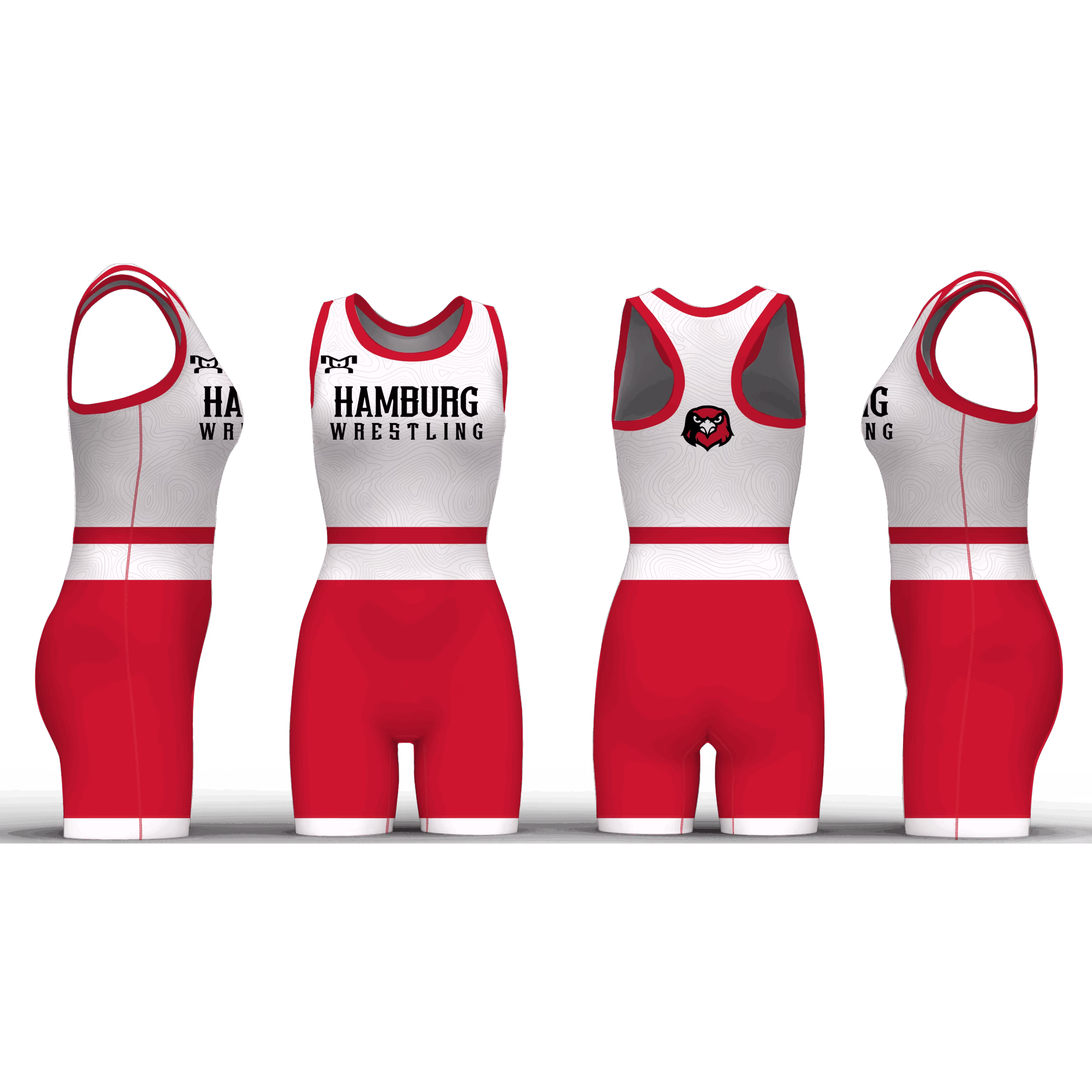 Hamburg Wrestling Women's Racerback Singlet