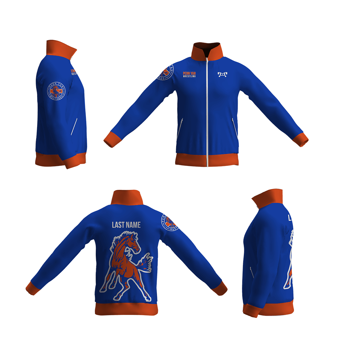 Penn Yan Youth Wrestling Intrepid Full Zip