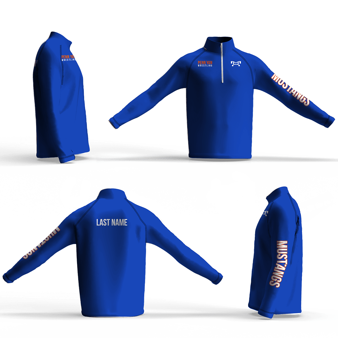 Penn Yan Youth Wrestling Intrepid Quarter Zip