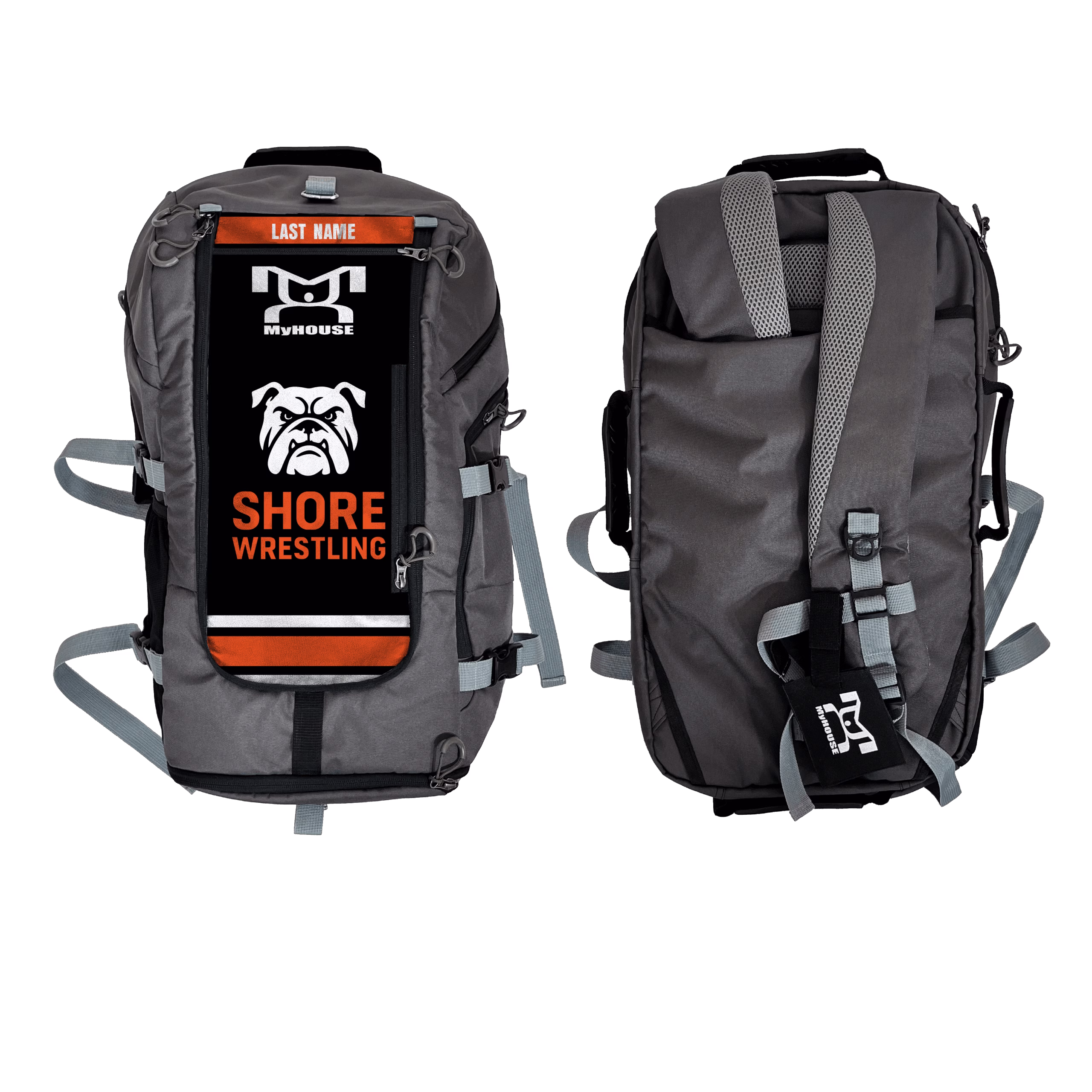 Jersey Shore Wrestling Hybrid Gear Bag (THIS WILL SHIP IN 6-8 WEEKS)