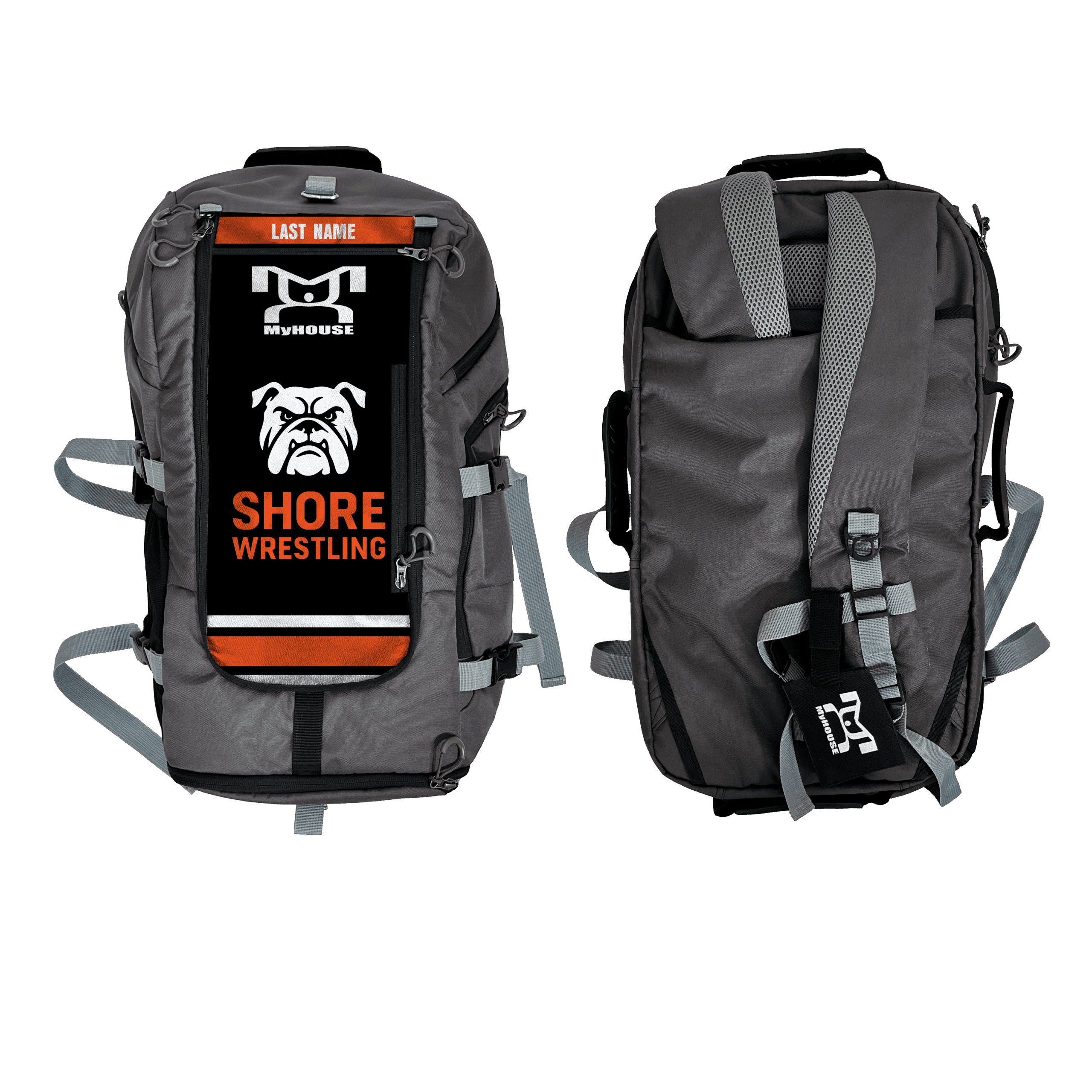 Jersey Shore Wrestling Hybrid Gear Bag (THIS WILL SHIP IN 6-8 WEEKS)