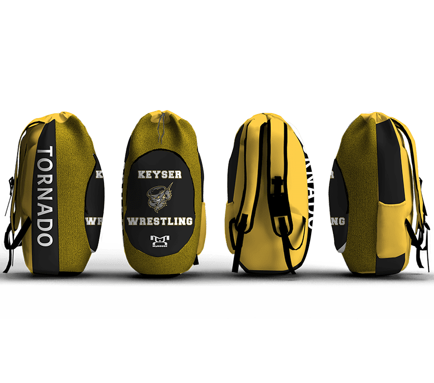 Keyser Middle School Sublimated Custom Gear Bag