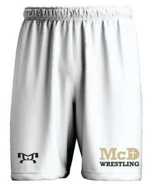 Bishop McDevitt High School White Athletic Mesh Short