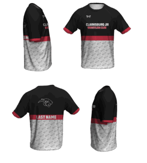 Clarksburg JR Wrestling Club Loose Short Sleeve Dri-Fit