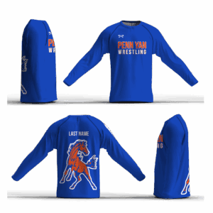 Penn Yan Youth Wrestling Loose Long Sleeve Dri-Fit