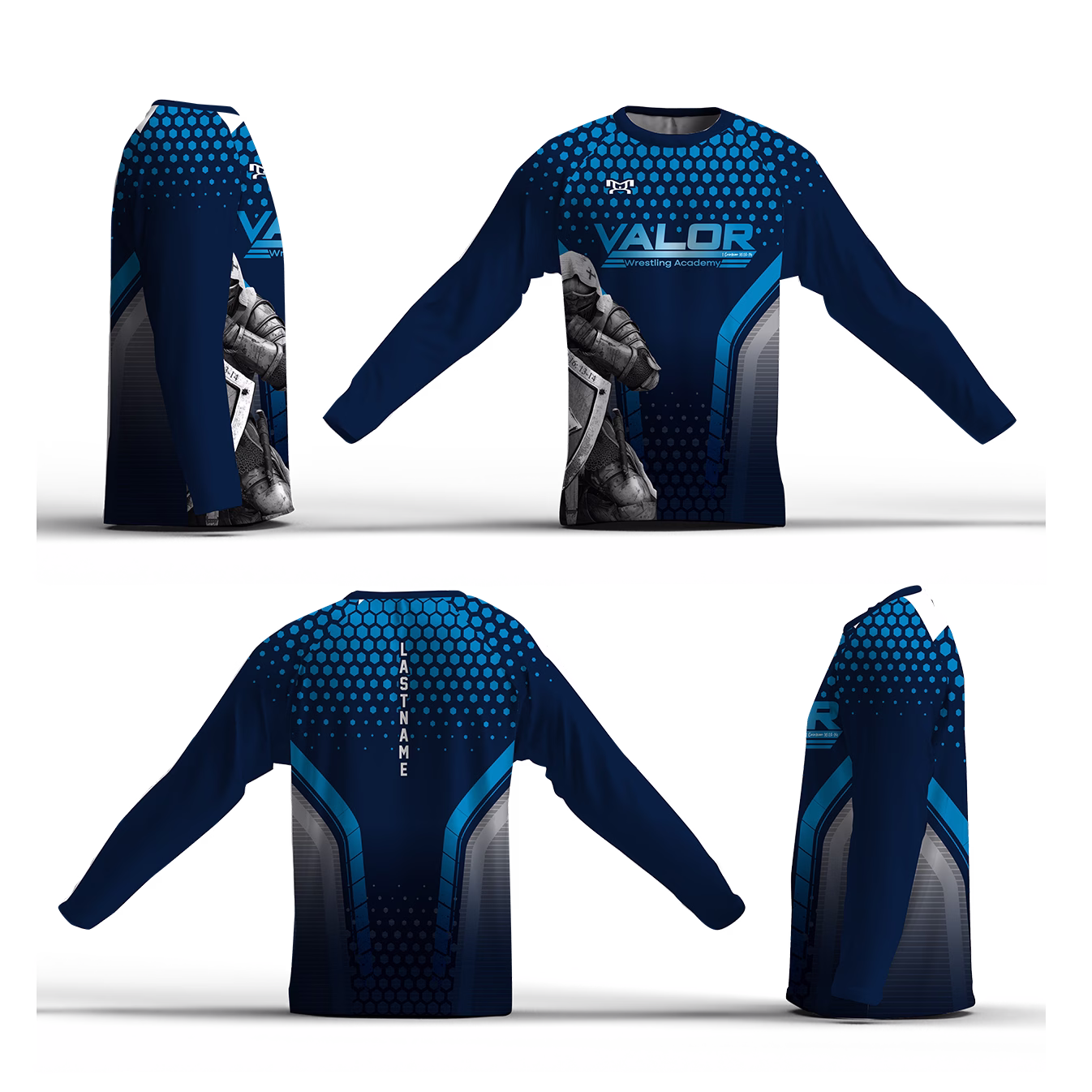 VALOR WRESTLING ACADEMY Loose Long Sleeve Dri-Fit