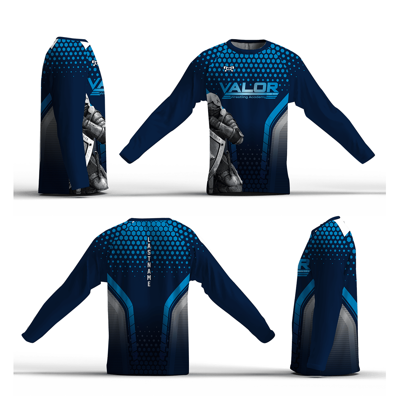 VALOR WRESTLING ACADEMY Loose Long Sleeve Dri-Fit