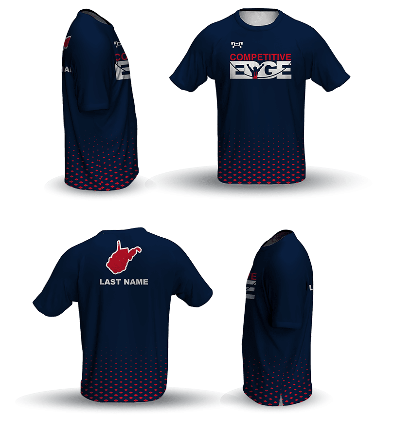 Competitive Edge Wrestling Club Loose Short Sleeve Dri-Fit