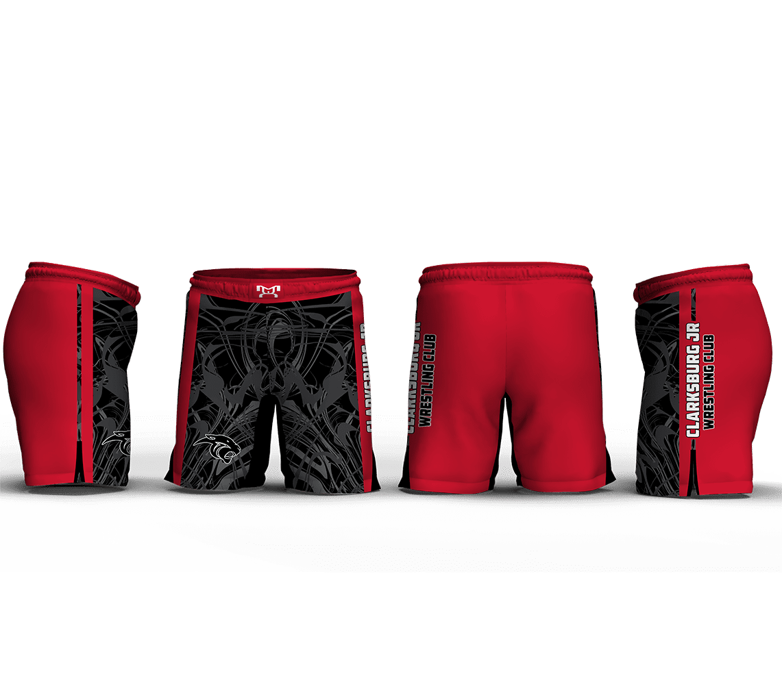 Clarksburg JR Wrestling Club Men's 9" Fight Short