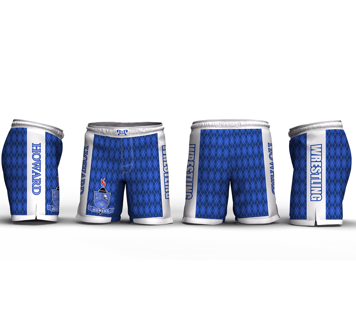 Howard School of Technology Men's 9" Fight Short