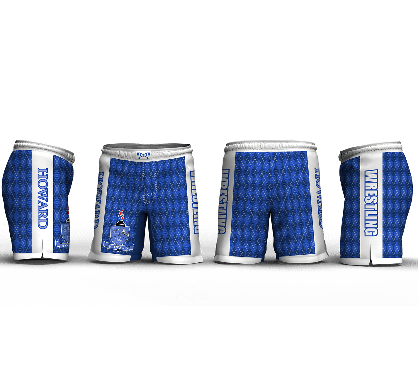 Howard School of Technology Men's 9" Fight Short