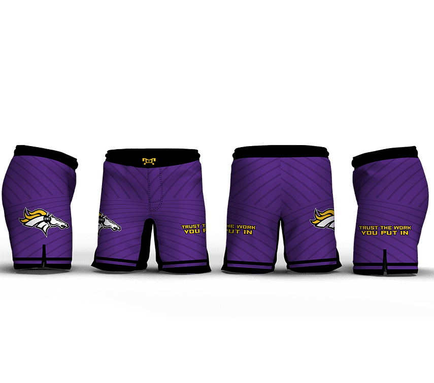 Bronco Wrestling Club Men's 9" Fight Short