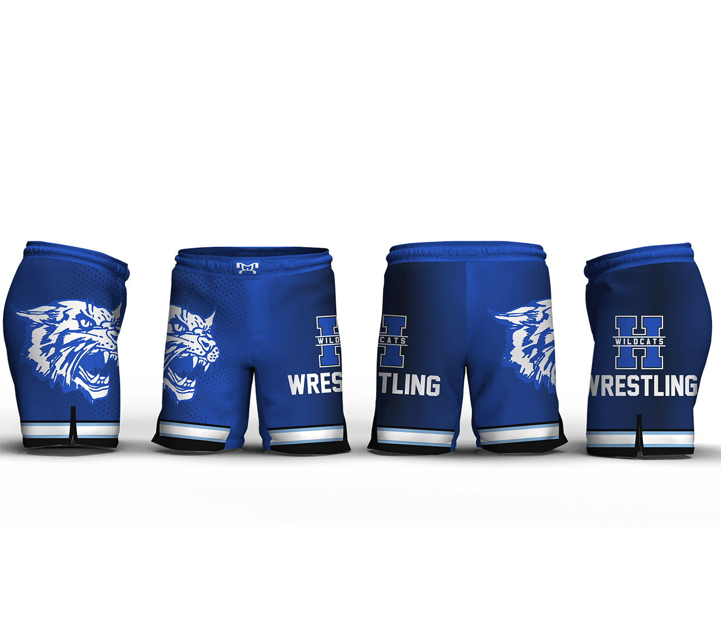 Howard School of Technology ROYAL Men's 9" Fight Short