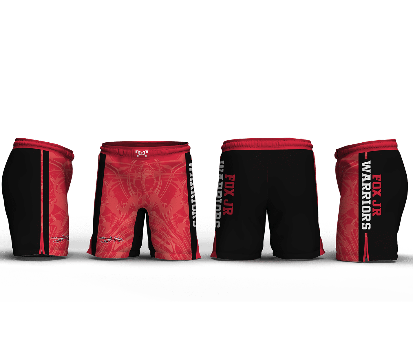 Fox Jr Warriors Wrestling Men's 9" Fight Short