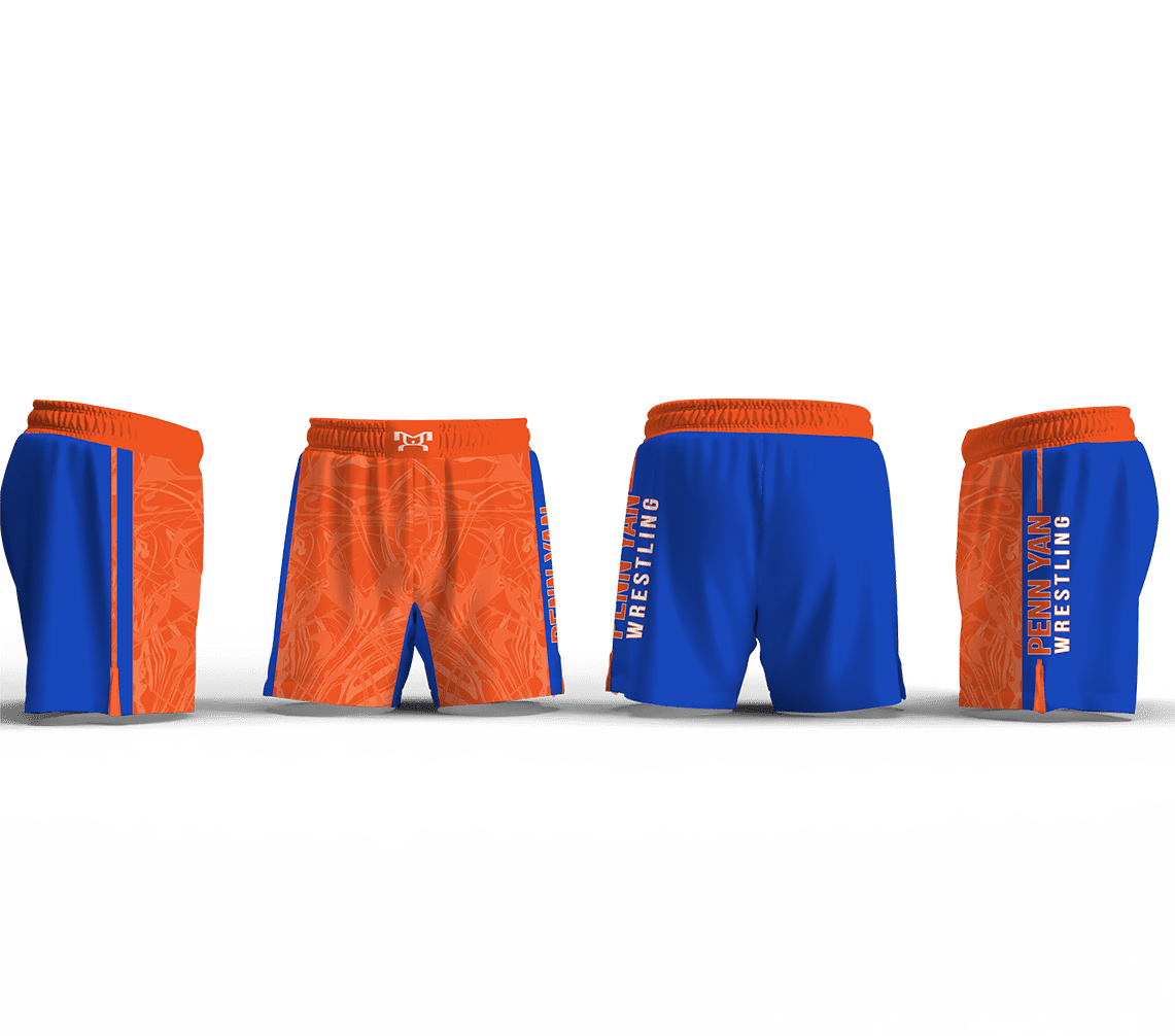 Penn Yan Youth Wrestling Men's 6" Fight Short