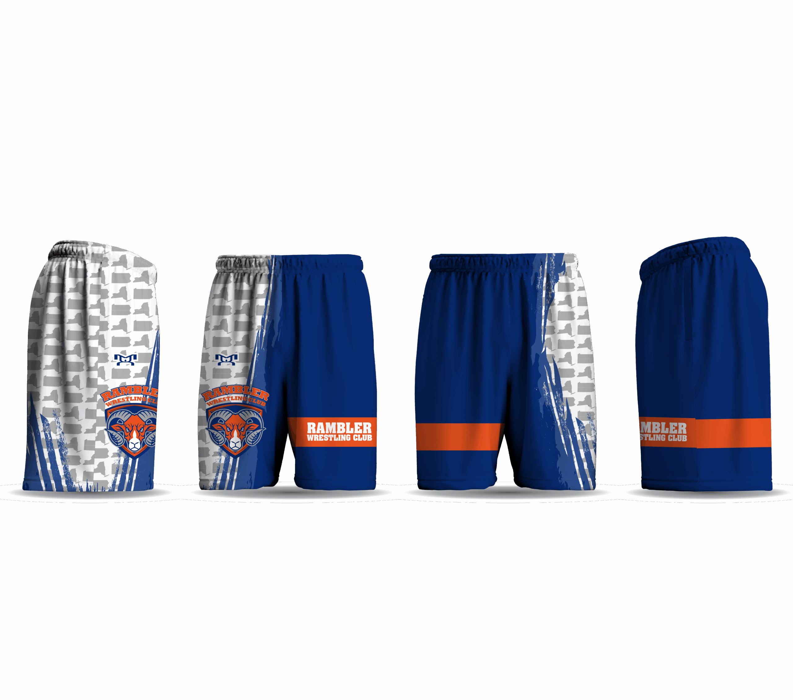 Rambler Wrestling Club Evolve Mesh Short