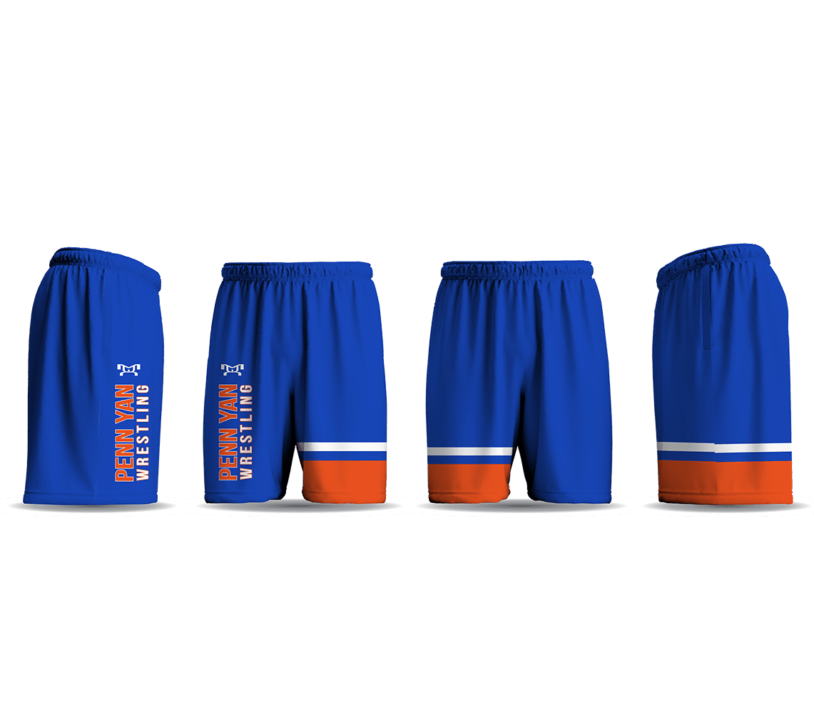 Penn Yan Youth Wrestling Evolve Mesh Short